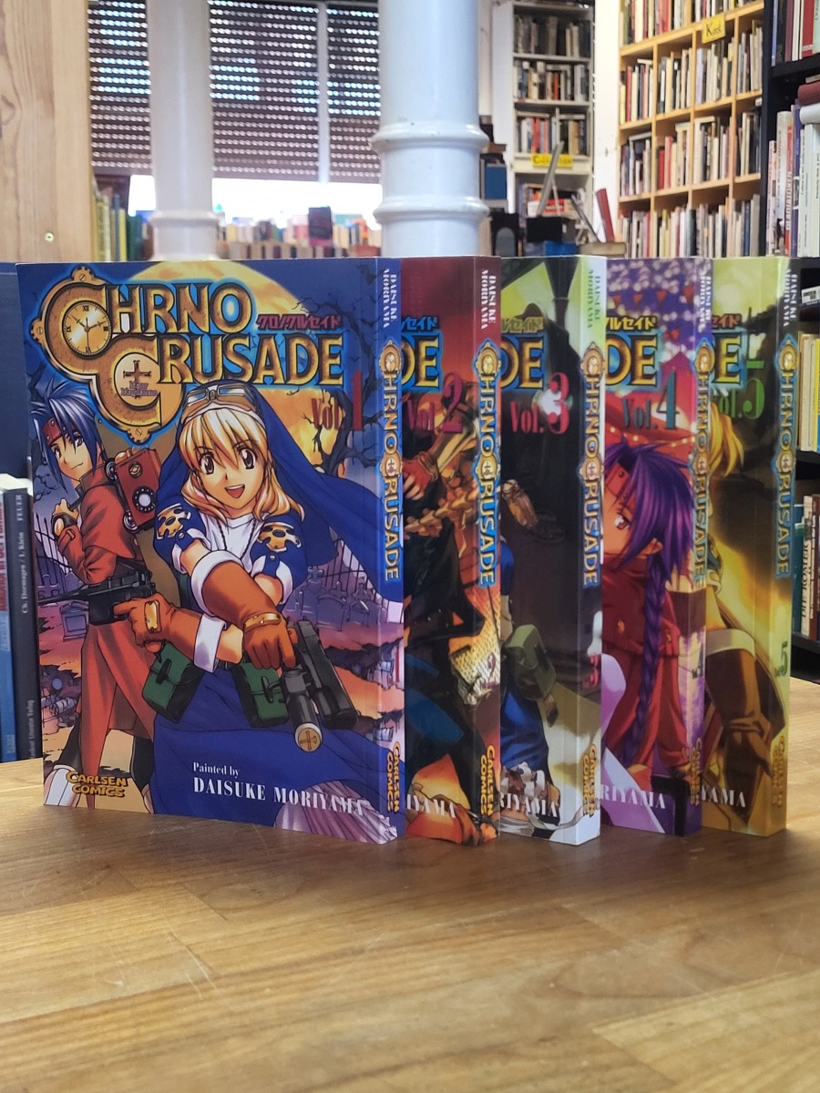 Moriyama, Chrno Crusade – Band 1 – 5, Moriyama, Chrno Crusade – Band 1 – 5,