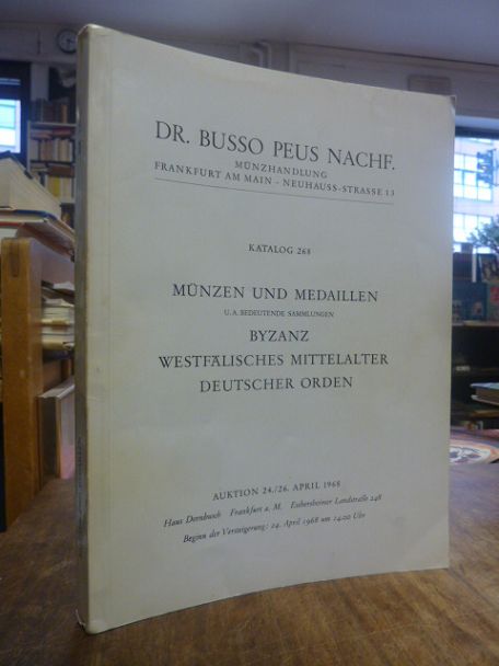 Münzhandlung Dr. Busso Peus Nachf., Katalog 268: Münzen und Medaillen –  u.a. be