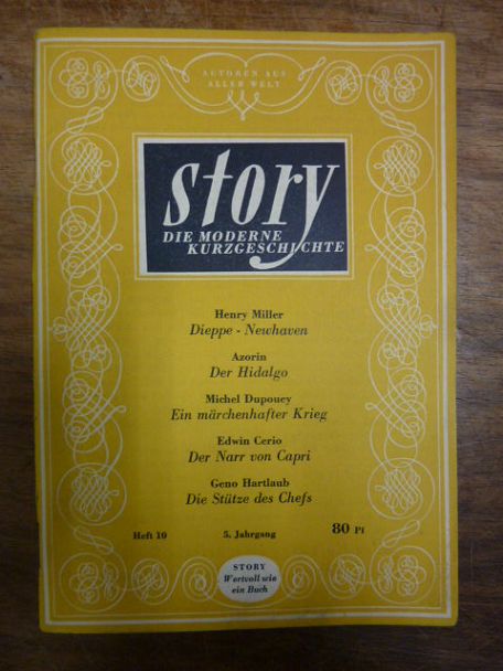 Post, Story – Die Monatsschrift der Modernen Kurzgeschichte, 5. Jahrgang, 1951, Post, Story – Die Monatsschrift der Modernen Kurzgeschichte, 5. Jahrgang, 1951,