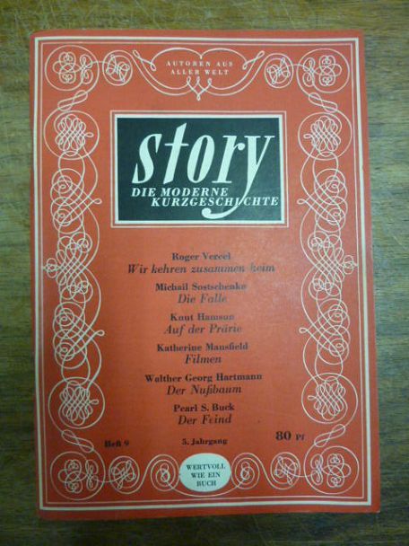 Post, Story – Die Monatsschrift der Modernen Kurzgeschichte, 5. Jahrgang, 1950,