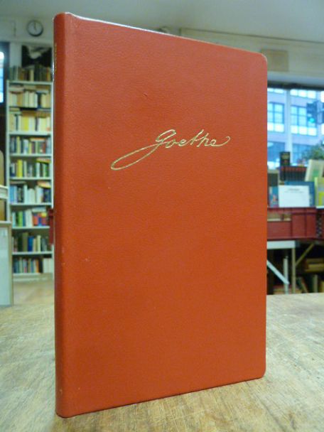 Goethe, Mit Goethe durch das Jahr – Ein Kalender für das Jahr 1966,