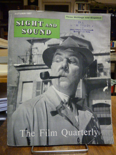 Houston, Sight and Sound – The International Film Quarterly, Autumn 1957, Volume