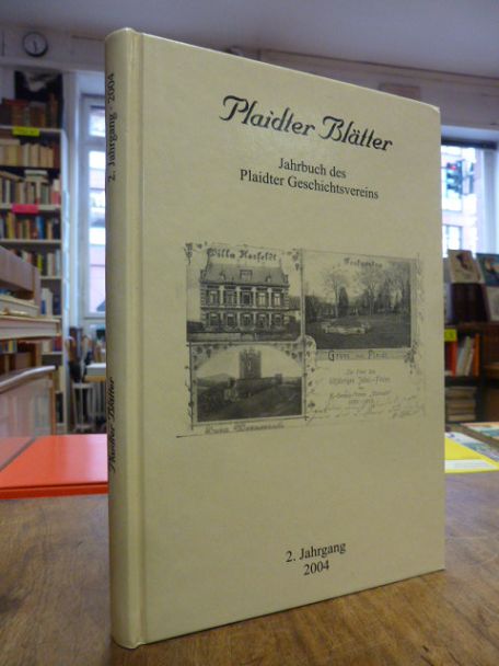 Plaidt (Ortsgemeinde) / Plaidter Geschichtsverein, Plaidter Blätter – Jahrbuch d