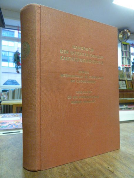 International Rubber Directory IRD / Alterthum, Handbuch der internationalen Kau