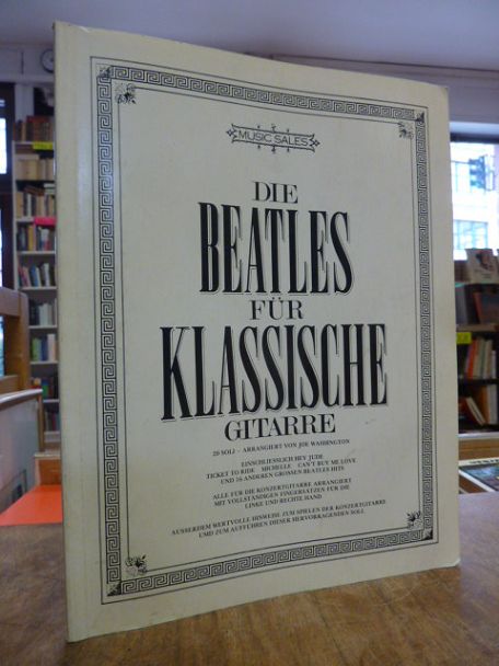 Beatles / Die Beatles für klassische Gitarre – 20 Soli,
