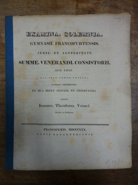 Voemel, Quaeritur, num duo loci Demosthenici de Decatarchia et Tetrarchiis a Phi Voemel, Quaeritur, num duo loci Demosthenici de Decatarchia et Tetrarchiis a Phi