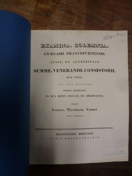 Voemel, Ostenditur Hegesippi esse orationem de Halonneso, Voemel, Ostenditur Hegesippi esse orationem de Halonneso,