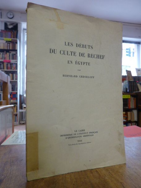 Grdseloff, Les débuts du culte de Rechef en Égypte,