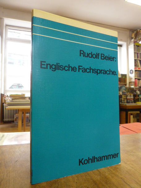 Beier, Englische Fachsprache, Beier, Englische Fachsprache,