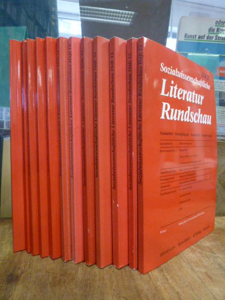 Konvotut 12 Hefte Sozialwissenschaftliche Literatur Rundschau – Sozialarbeit, So