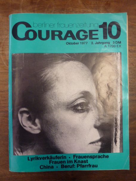 Courage – berliner frauenzeitung, 2. Jahrgang, Oktober 1977,