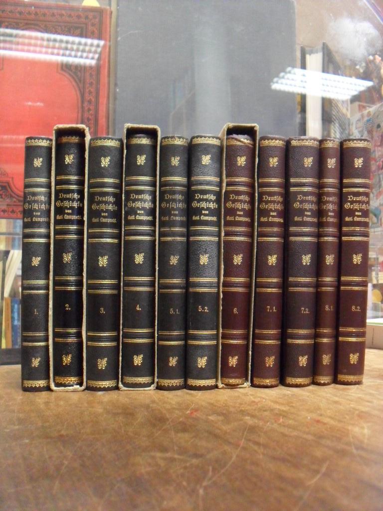 Lamprecht, Deutsche Geschichte, Band 1 bis 8 (in 11 Büchern),