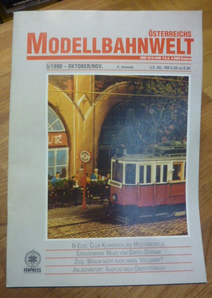 Österreichs Modellbahnwelt 5/1990 – Oktober/Nov.,
