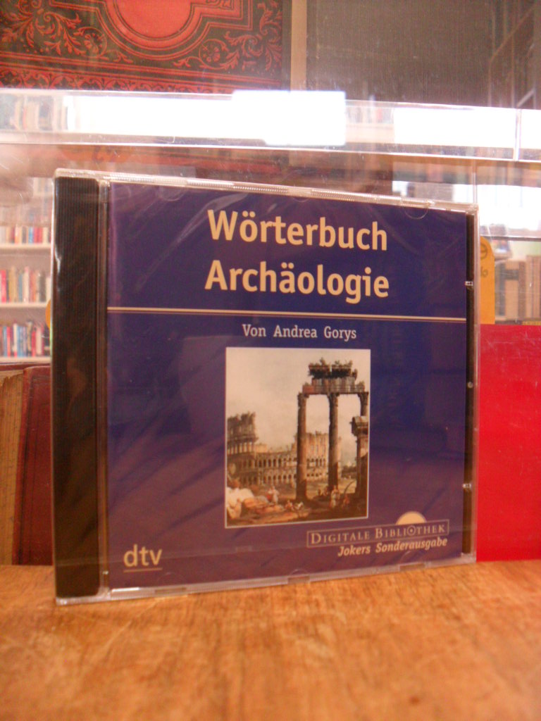 Gorys, Wörterbuch Archäologie, CD-ROM, Gorys, Wörterbuch Archäologie, CD-ROM,
