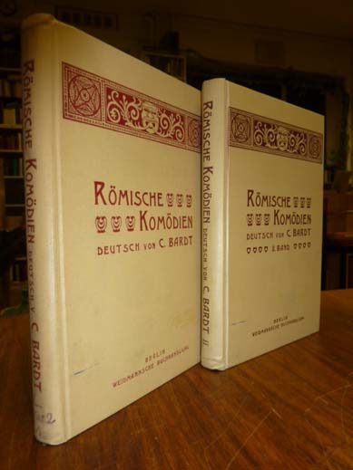 Plautus / Terentius, Römische Komödien, 2 Bände,