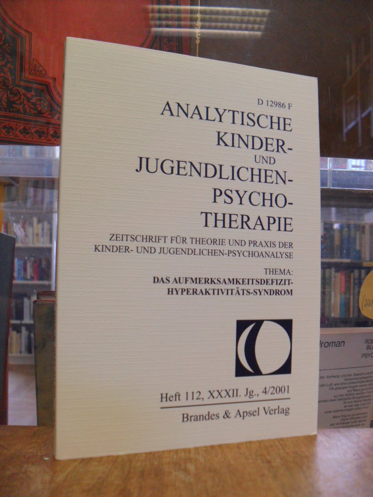 Einnolf, Analytische Kinder- und Jugendlichen-Psychotherapie AKJP, Heft 112: Das Einnolf, Analytische Kinder- und Jugendlichen-Psychotherapie AKJP, Heft 112: Das