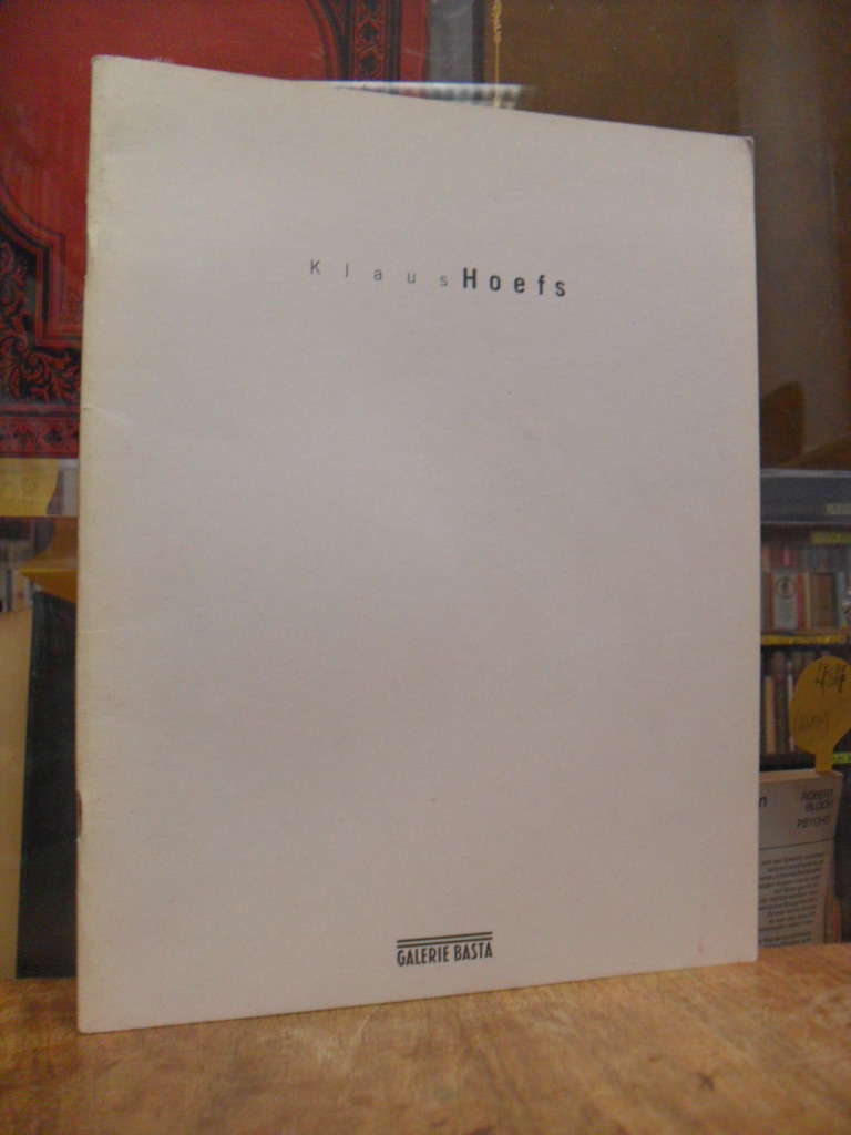 Hoefs, Klaus Hoefs : Die Vernichtung des Nichts, Hoefs, Klaus Hoefs : Die Vernichtung des Nichts,