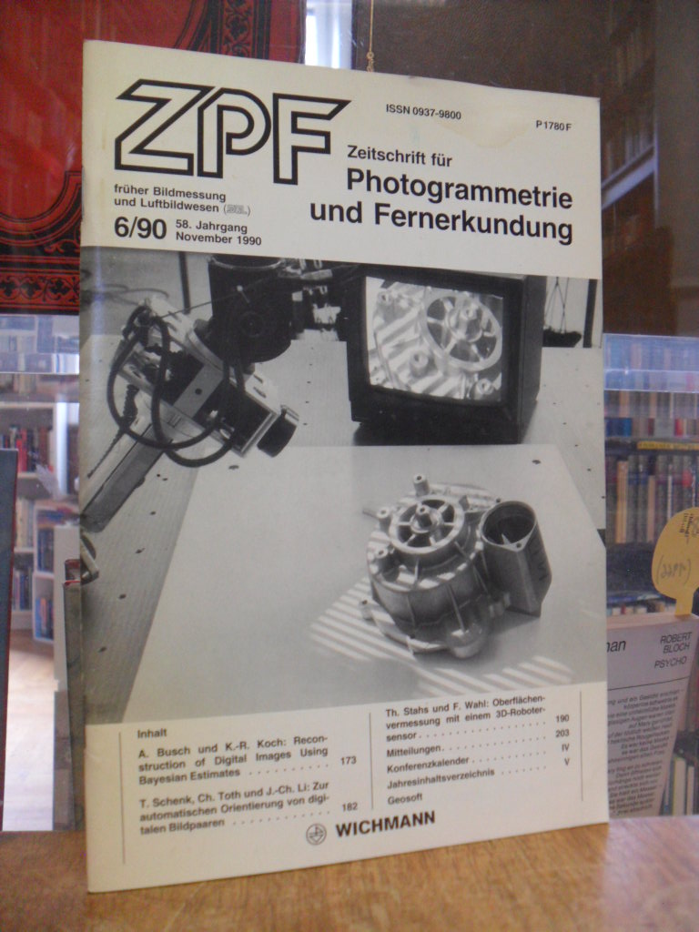 Zeitschrift für Photogrammetrie und Fernerkundung – ZPF, Heft 6, 58. Jahrgang, N