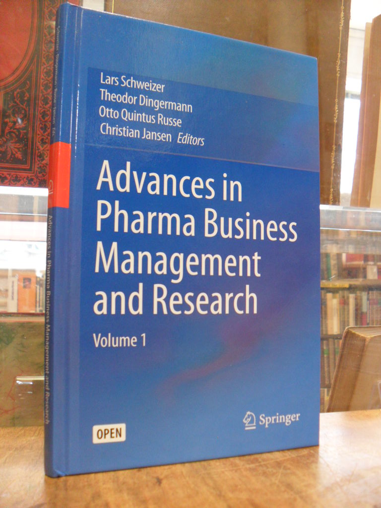 Advances in Pharma Business Management and Research, Volume 1,