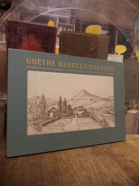 Goethe, Goethe, Handzeichnungen – Die zweiundzwanzig Handzeichnungen von 1810 :