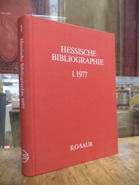 Hessische Bibliographie 1 – Berichtsjahr 1977,