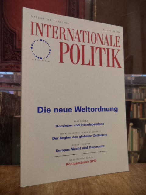 Deutsche Gesellschaft für Auswärtige Politik, Internationale Politik, Nr. 5, Mai