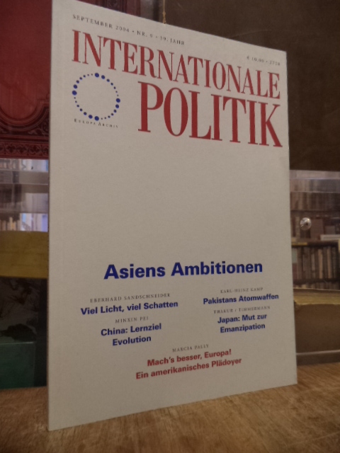 Deutsche Gesellschaft für Auswärtige Politik, Internationale Politik, Nr. 9, Sep Deutsche Gesellschaft für Auswärtige Politik, Internationale Politik, Nr. 9, Sep