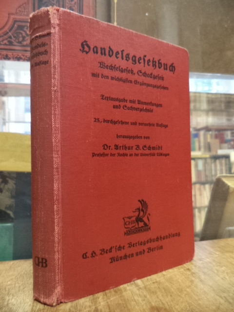 Schmidt, Handelsgesetzbuch,