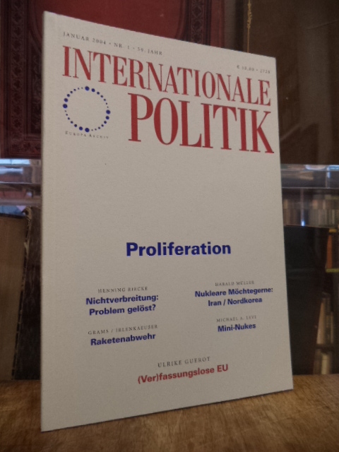 Deutsche Gesellschaft für Auswärtige Politik, Internationale Politik, Nr. 1, Jan