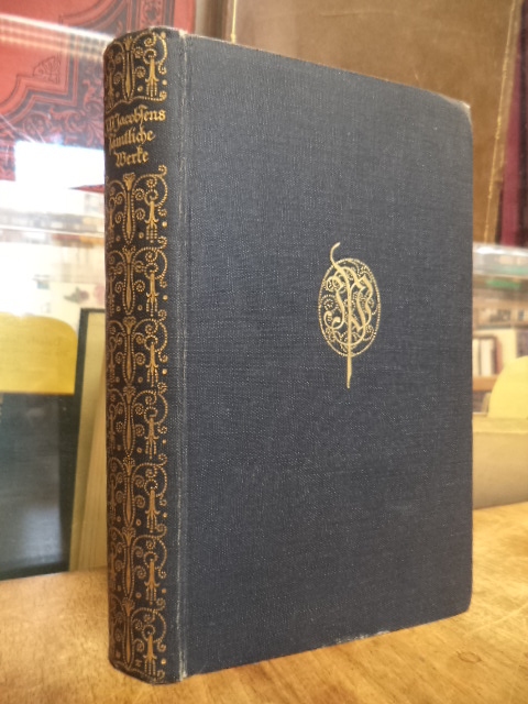 Jacobsen, Jens Peter Jacobsens sämtliche Werke,