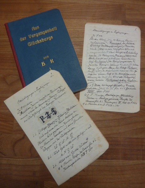 Kruse, Aus der Vergangenheit Glücksburgs, Kruse, Aus der Vergangenheit Glücksburgs,
