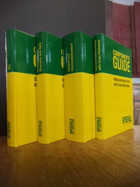 Spoerle Electronic GmbH, Components Guide, 4 Bände (= alles), Spoerle Electronic GmbH, Components Guide, 4 Bände (= alles),