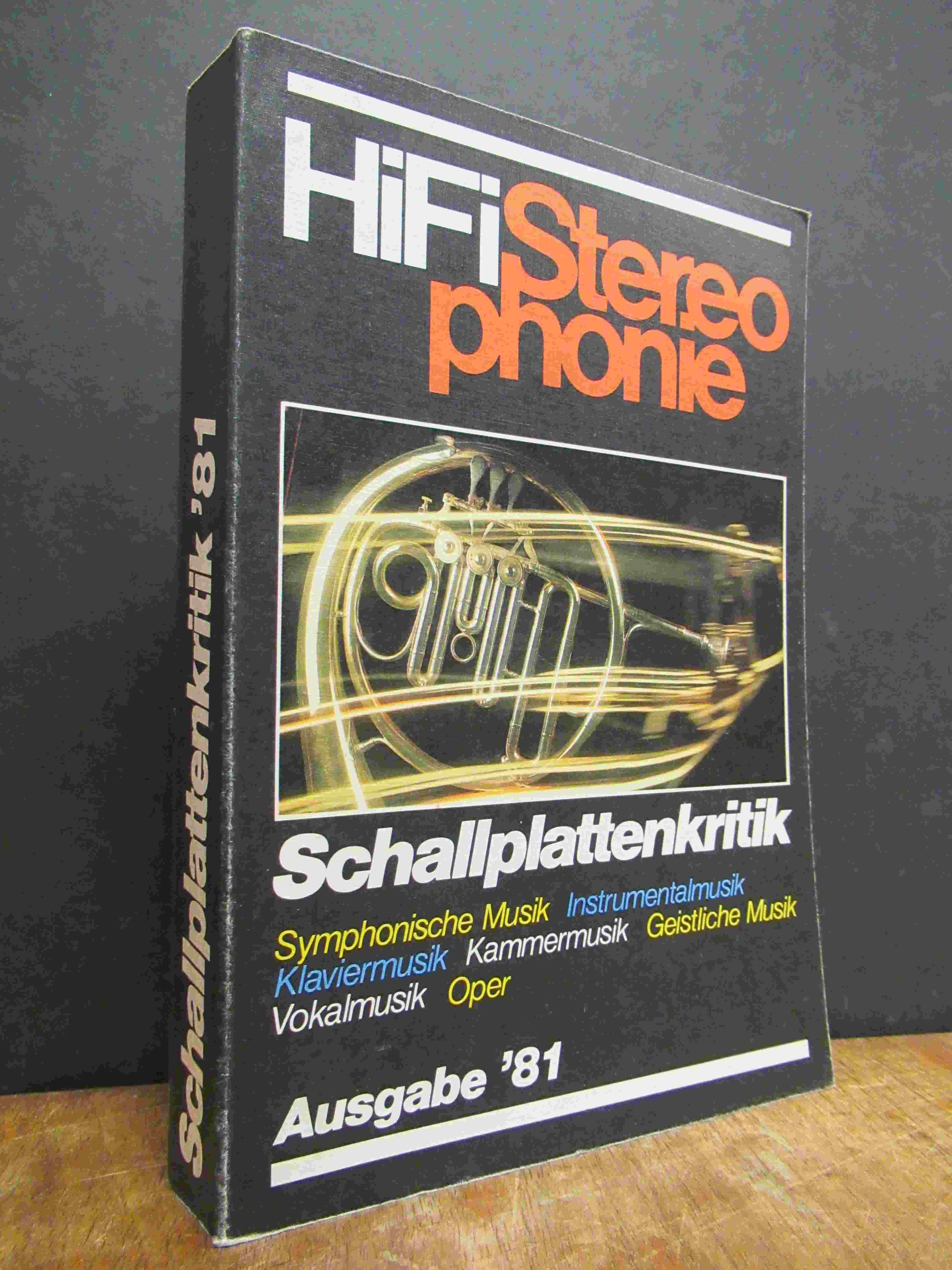 Breh, HiFi Stereophonie – Schallplattenkritik, Ausgabe ’81 [Jahrbuch Nr. 6],