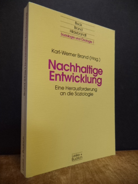 Nachhaltige Entwicklung – Eine Herausforderung an die Soziologie, Nachhaltige Entwicklung – Eine Herausforderung an die Soziologie,
