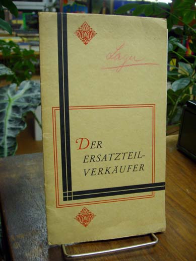 Chevrolet, Der Ersatzteilverkäufer, Chevrolet, Der Ersatzteilverkäufer,