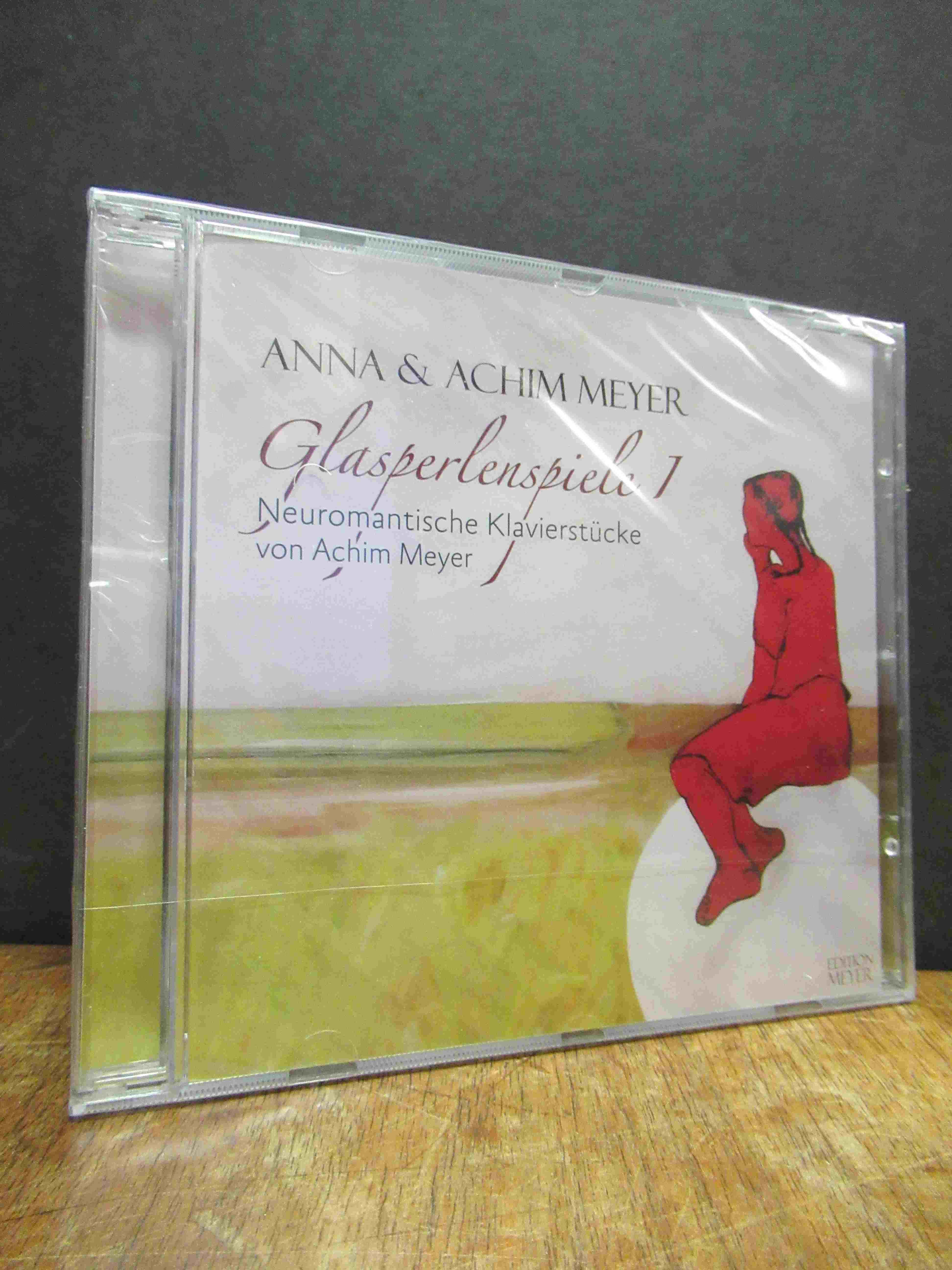 Meyer, Glasperlenspiele 1 – Neuromantische Klavierstücke, Musik CD, Meyer, Glasperlenspiele 1 – Neuromantische Klavierstücke, Musik CD,