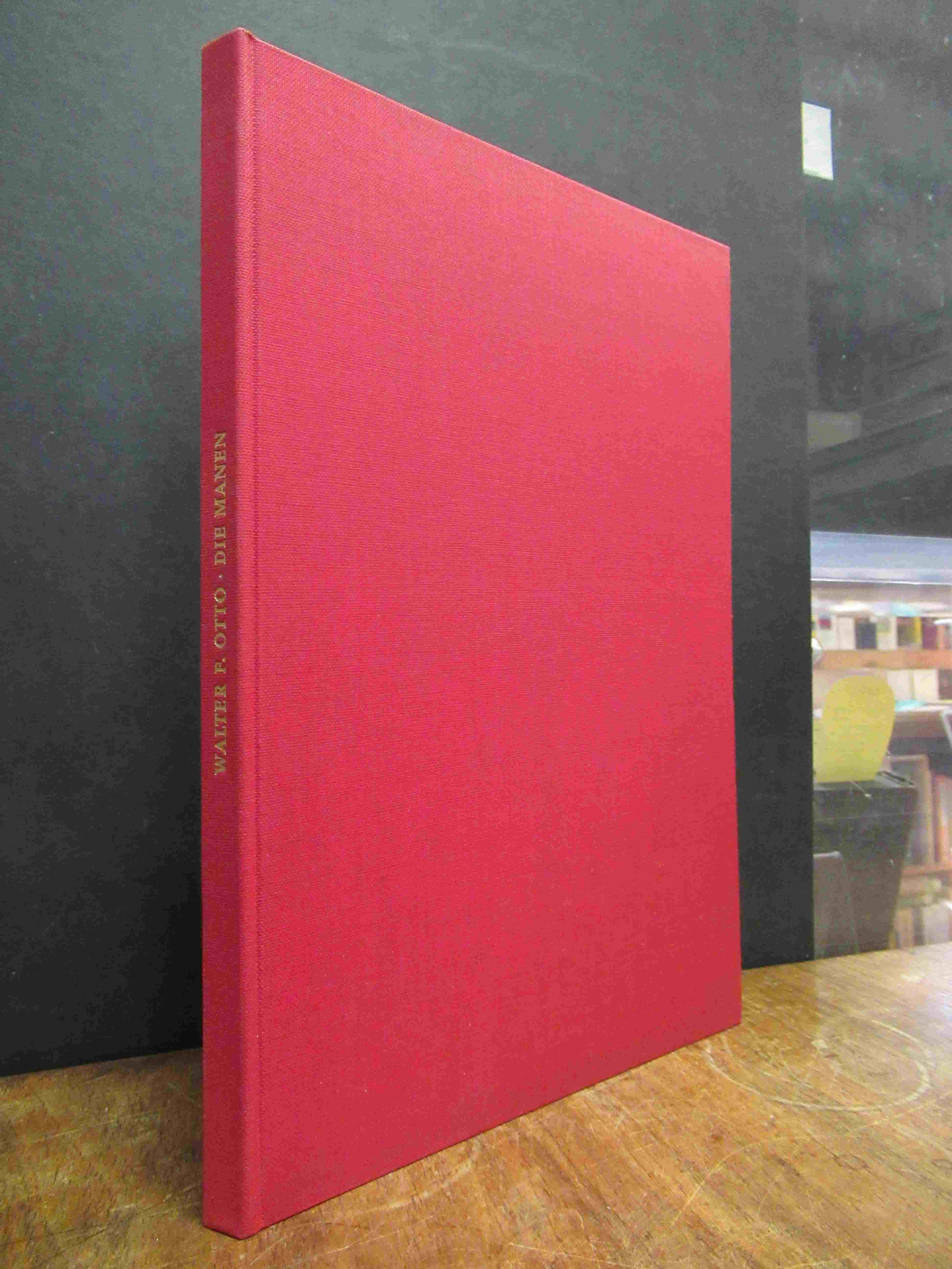 Otto, Die Manen oder von den Urformen des Totenglaubens – Eine Untersuchung zur