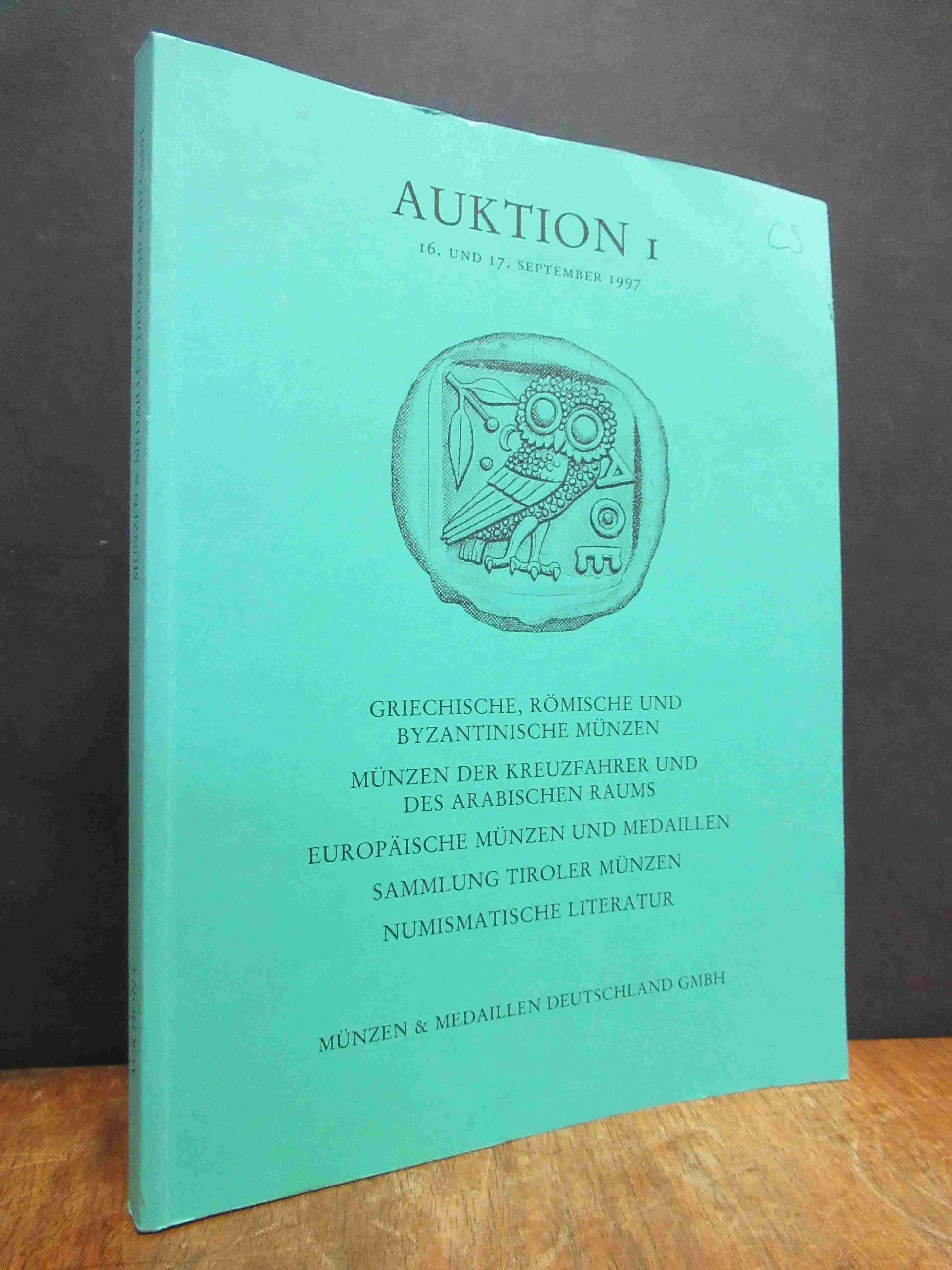 Münzen & Medaillen Deutschland GmbH (Hrsg.), Auktion 1: Griechische Münzen, römi Münzen & Medaillen Deutschland GmbH (Hrsg.), Auktion 1: Griechische Münzen, römi