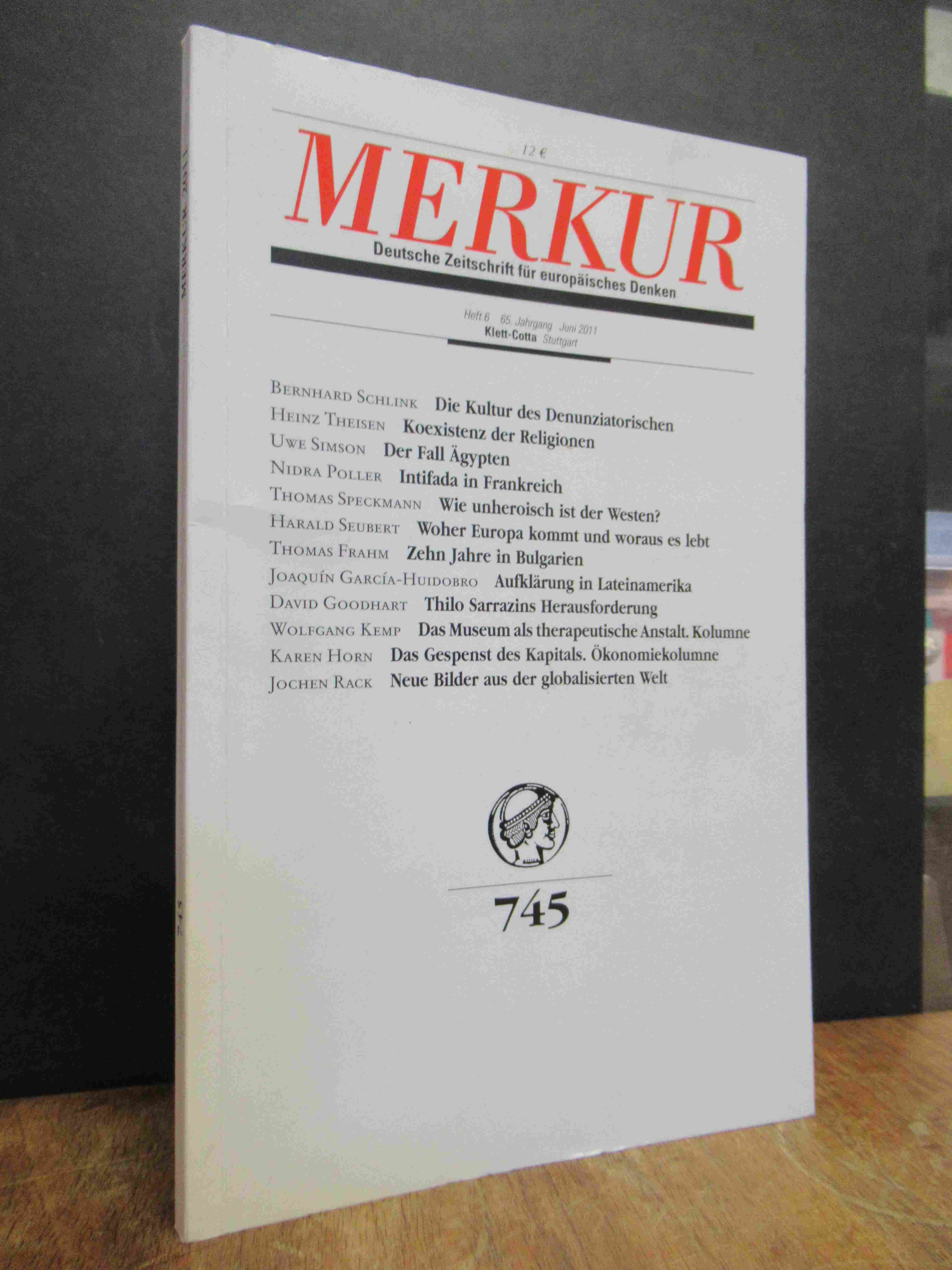 Bohrer, Merkur 745 – Deutsche Zeitschrift für europäisches Denken, 65. Jahrgang, Bohrer, Merkur 745 – Deutsche Zeitschrift für europäisches Denken, 65. Jahrgang,