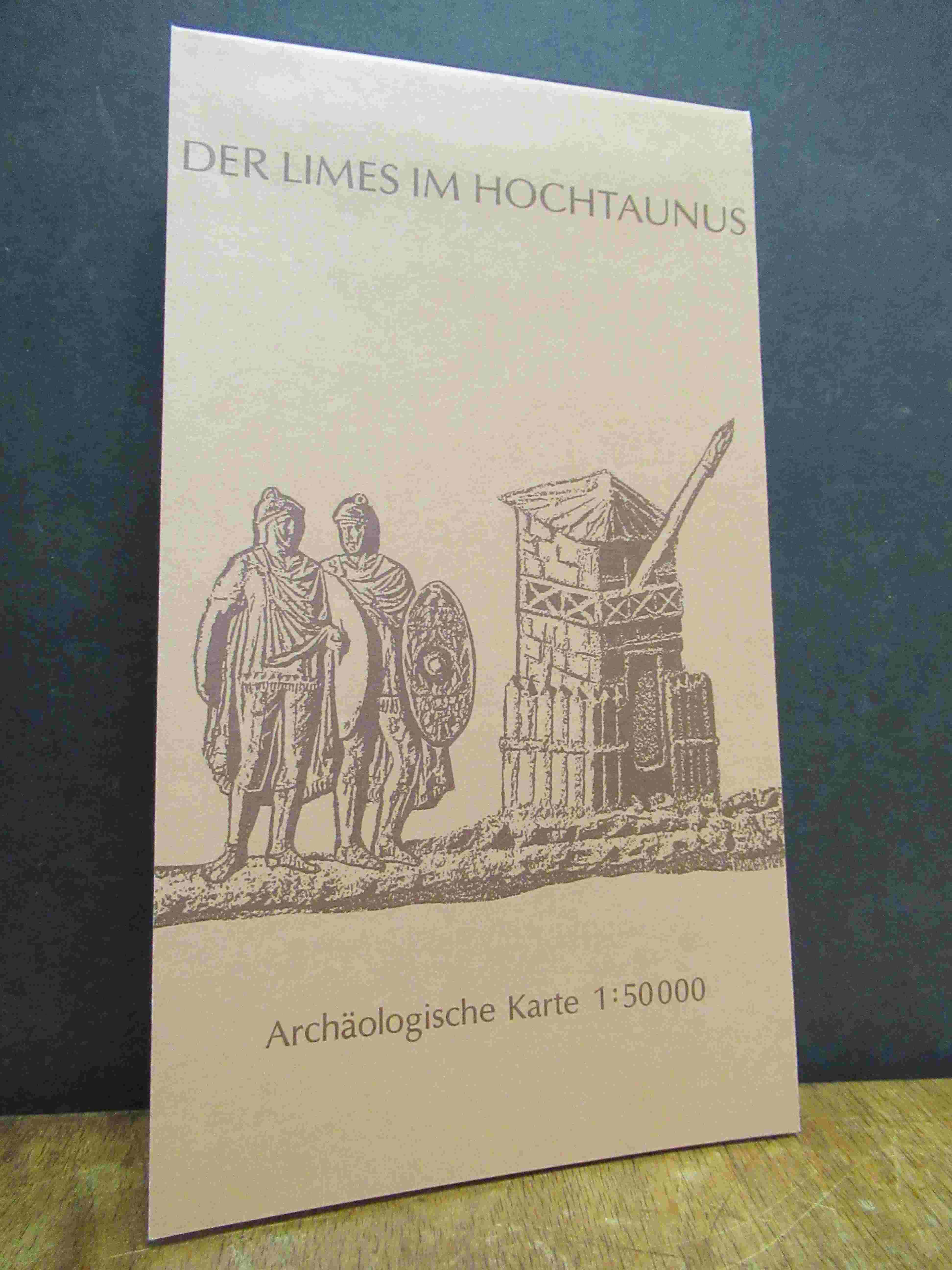 Baatz, Der Limes im Hochtaunus – Archäologische Karte 1:50000, Baatz, Der Limes im Hochtaunus – Archäologische Karte 1:50000,