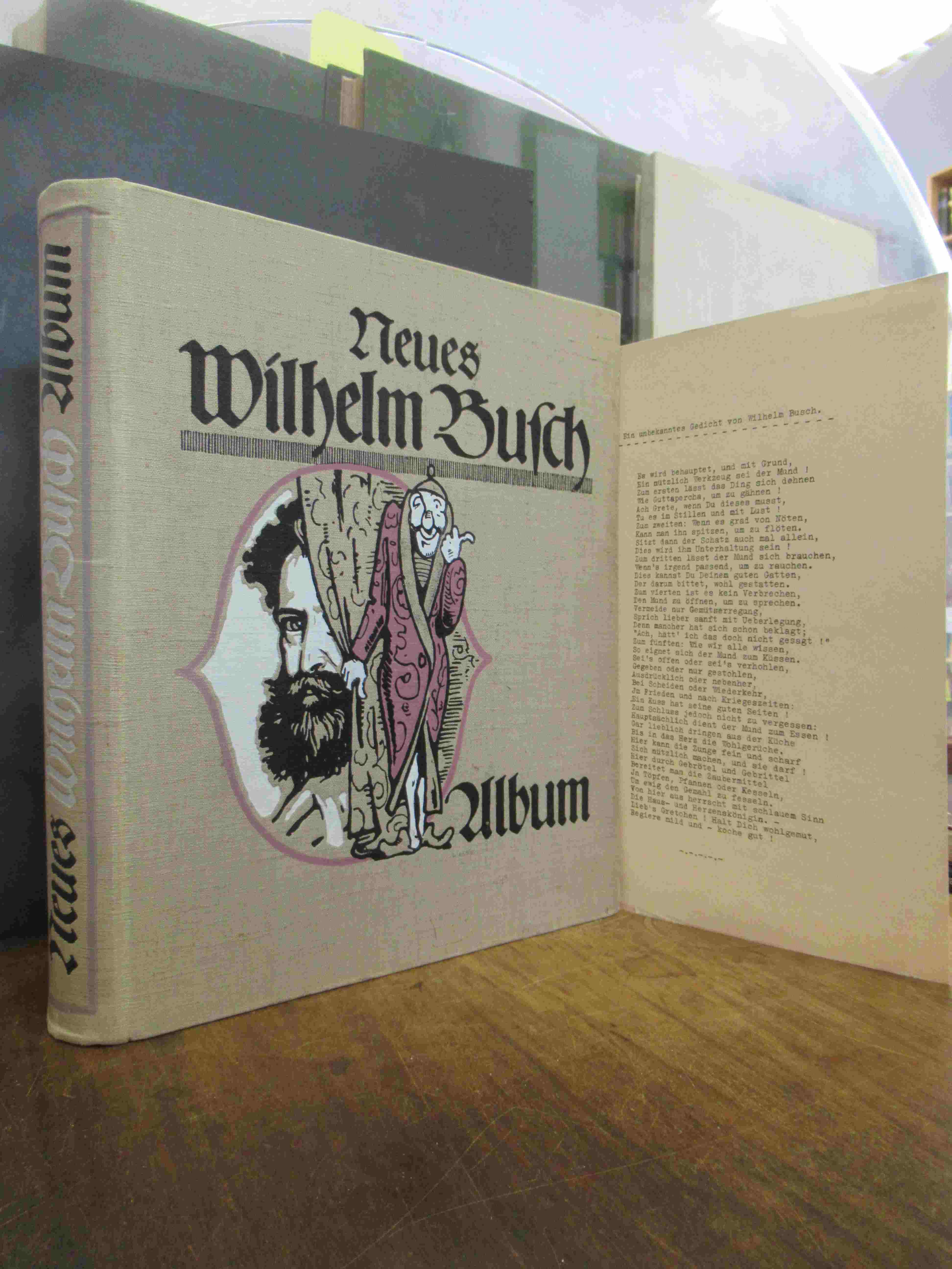 Busch, Neues Wilhelm Busch Album – Sammlung lustiger Bildergeschichten mit 1500 Busch, Neues Wilhelm Busch Album – Sammlung lustiger Bildergeschichten mit 1500