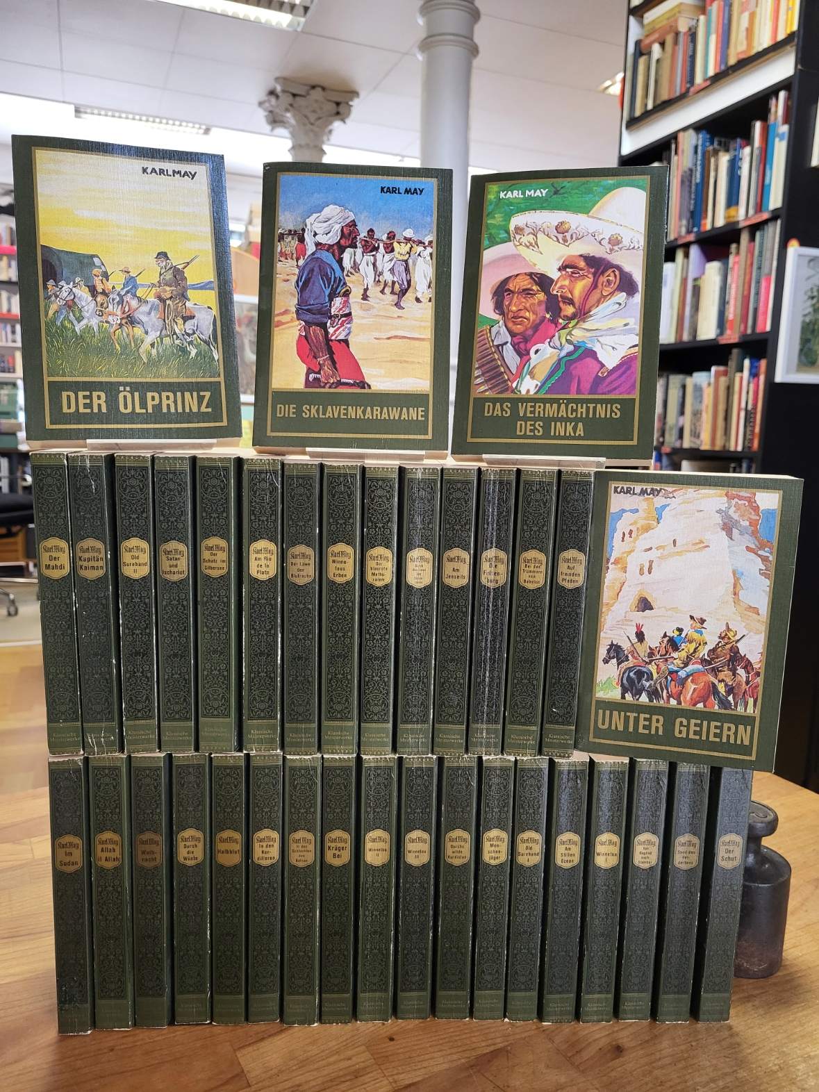 May, Klassische Meisterwerke, 36 Bände (= alles), May, Klassische Meisterwerke, 36 Bände (= alles),