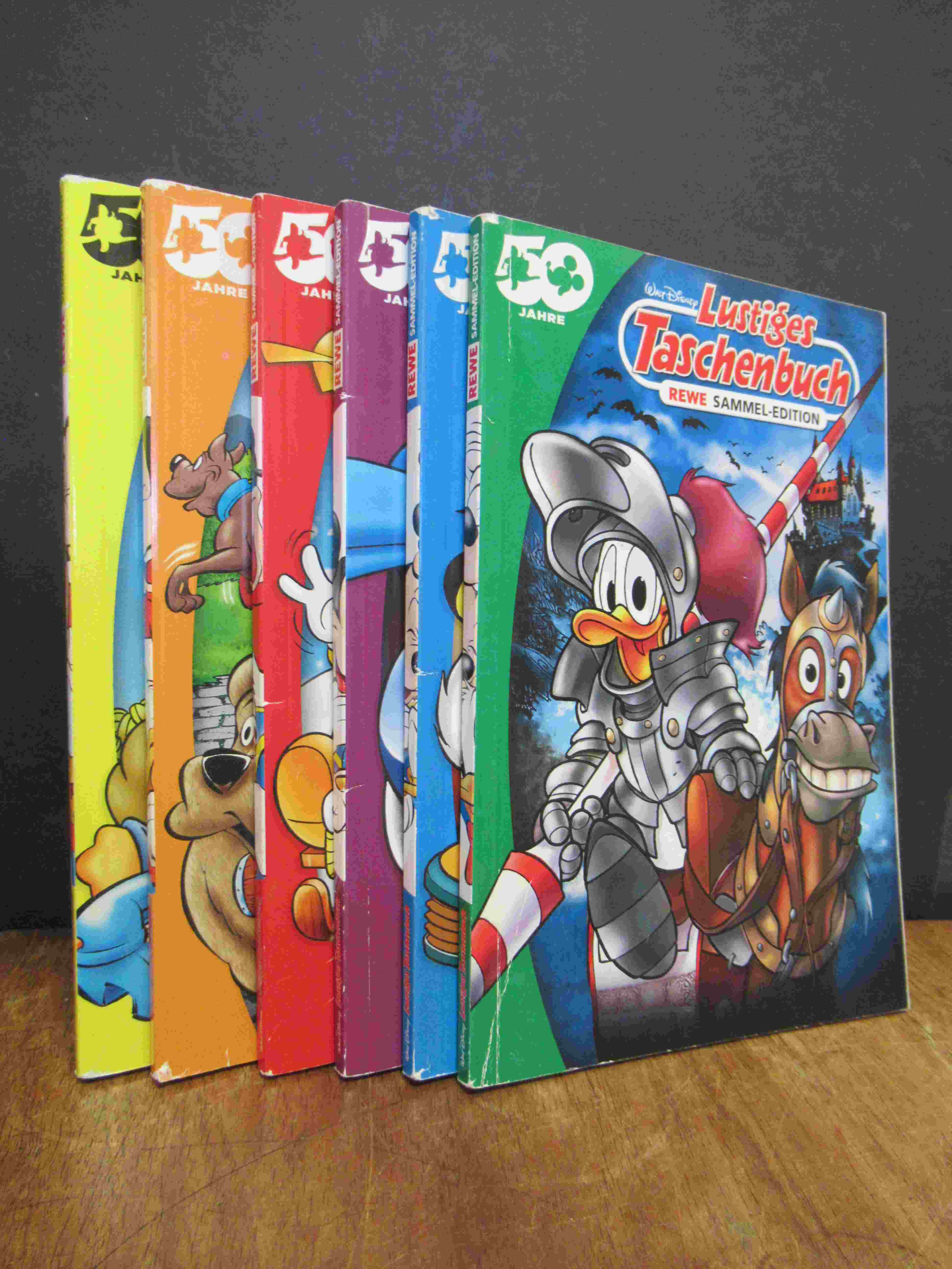 Disney, Walt Disney Lustiges Taschenbuch – REWE Sammel-Edition, 6 Bände (= alles Disney, Walt Disney Lustiges Taschenbuch – REWE Sammel-Edition, 6 Bände (= alles