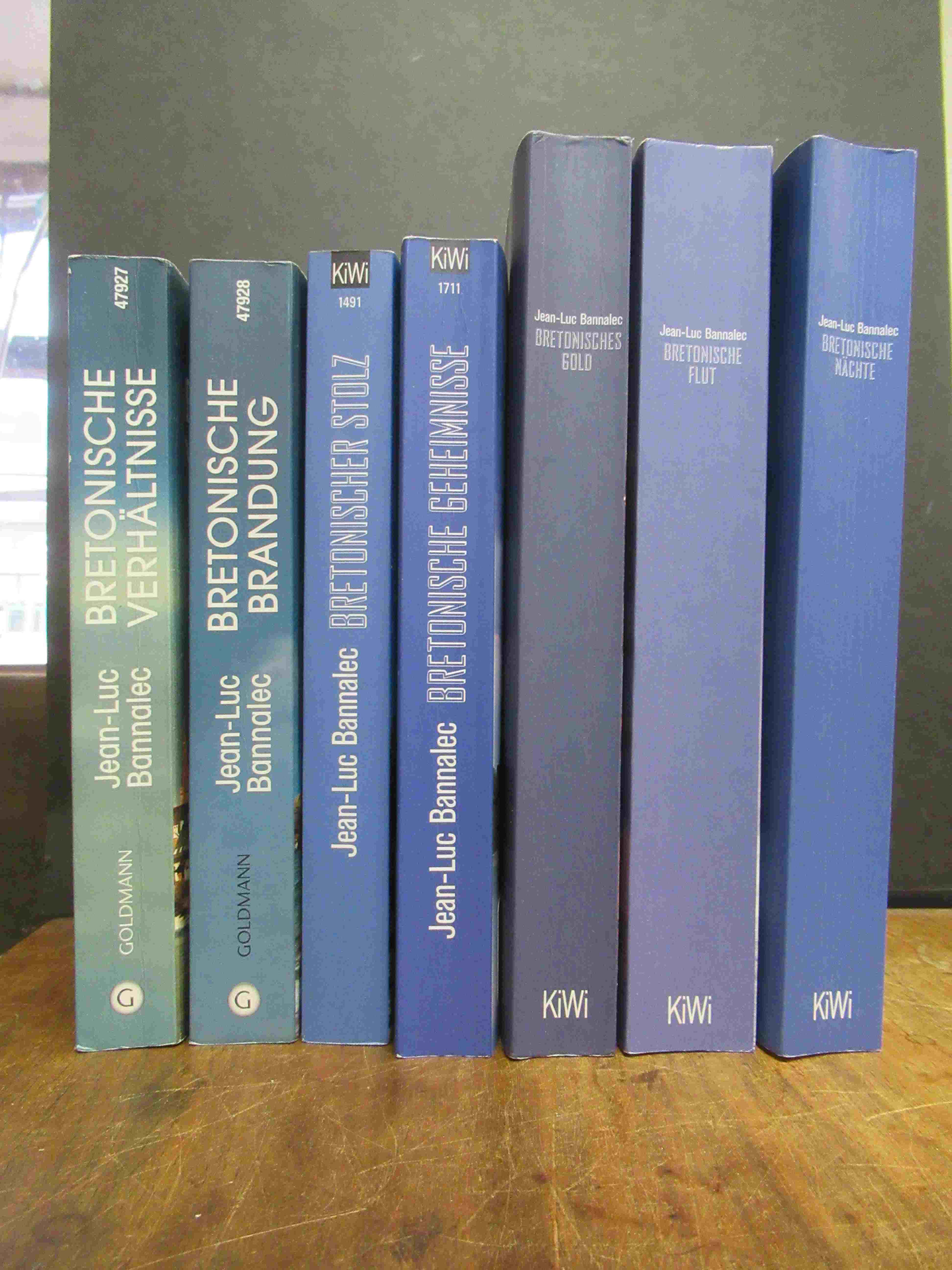 Bannalec, Konvolut Kommissar Dupin, 7 Bände, Bannalec, Konvolut Kommissar Dupin, 7 Bände,