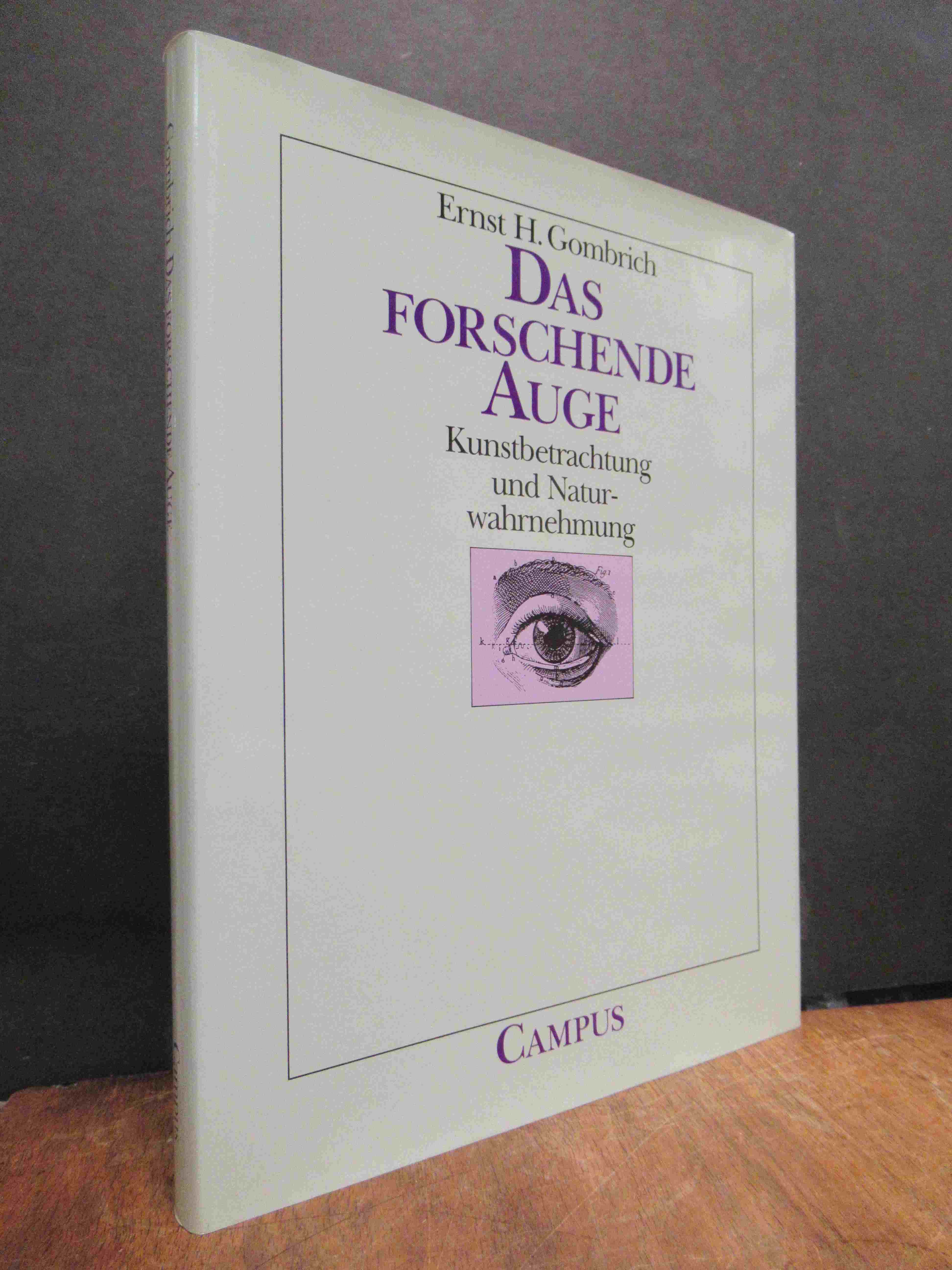 Gombrich, Das forschende Auge – Kunstbetrachtung und Naturwahrnehmung, Gombrich, Das forschende Auge – Kunstbetrachtung und Naturwahrnehmung,