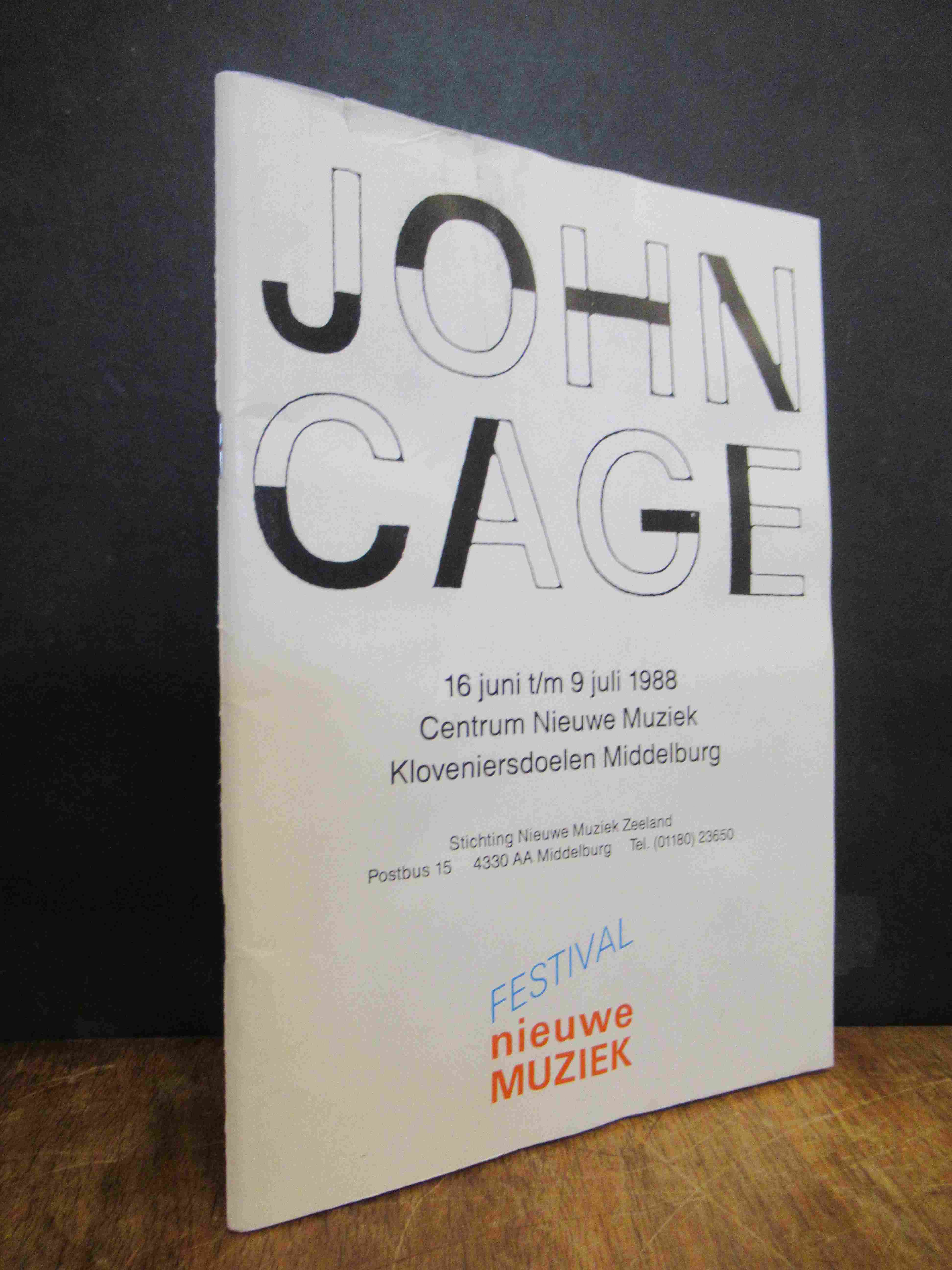 Cage, Festival nieuwe Musiek – John Cage, [Programmheft],