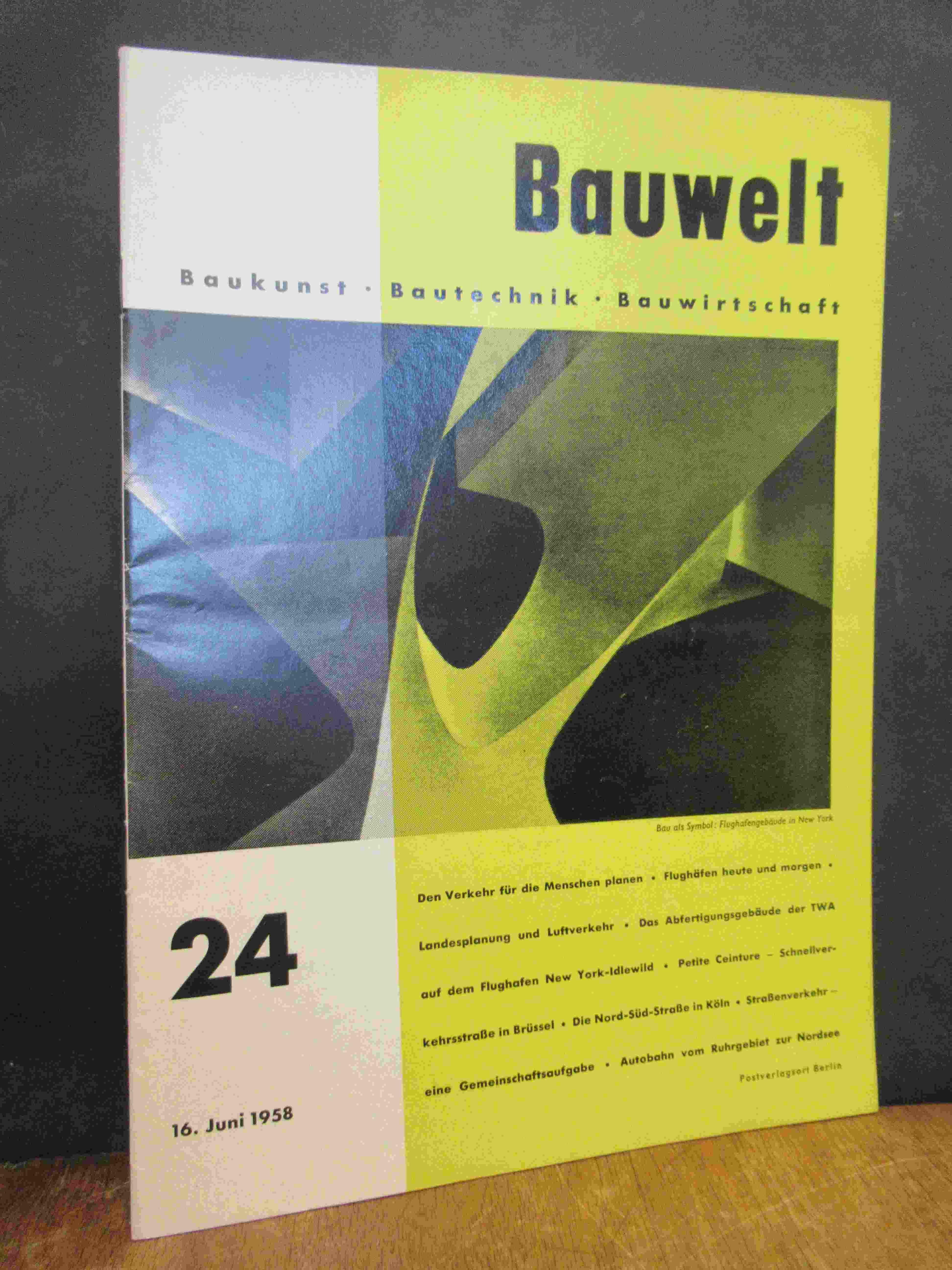Architektur-Zeitschrift, Bauwelt – Baukunst Bautechnik Bauwirtschaft [Zeitschrif