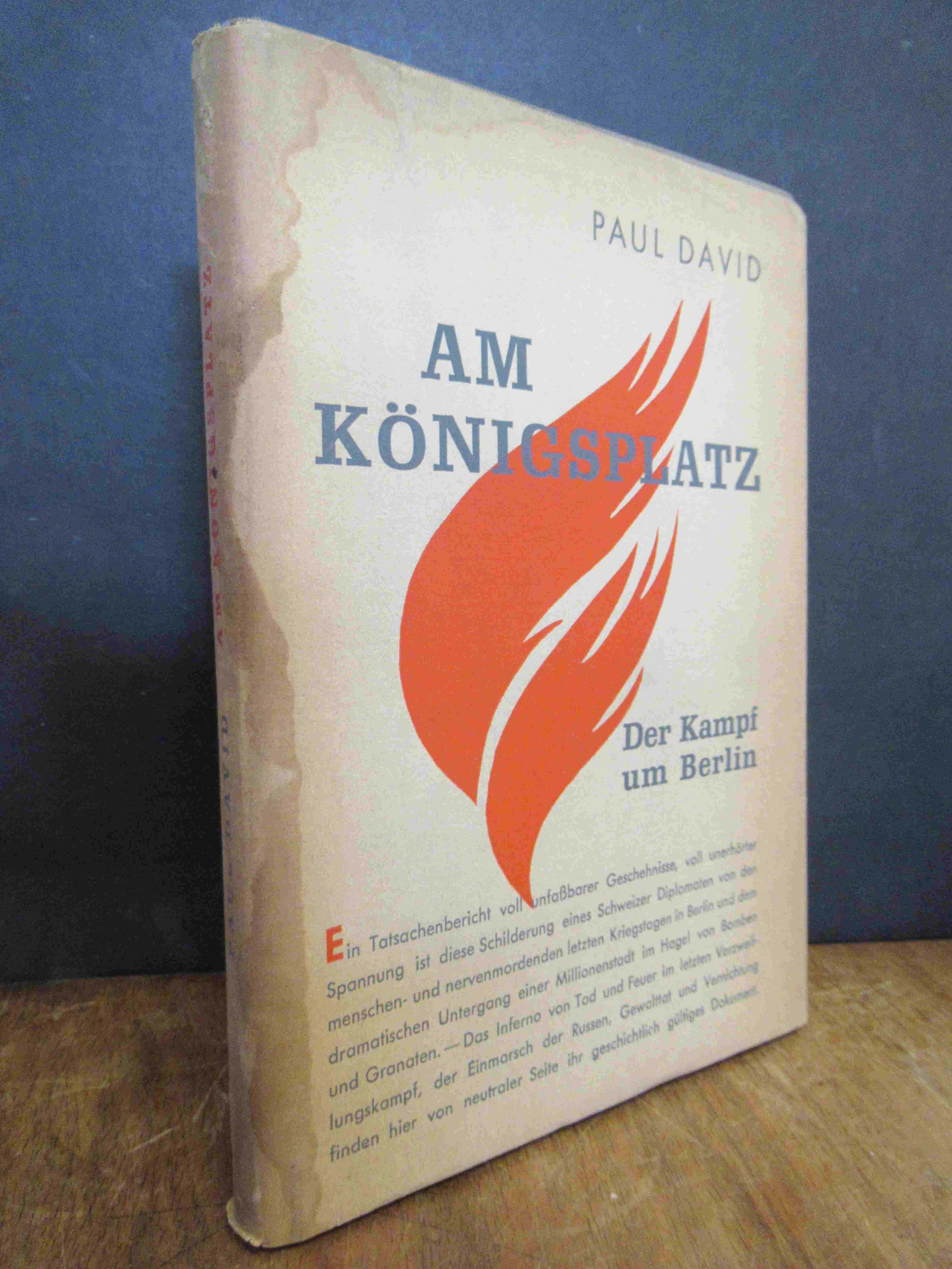 David, Am Königsplatz – Die letzten Tage der schweizerischen Gesandtschaft in Be David, Am Königsplatz – Die letzten Tage der schweizerischen Gesandtschaft in Be