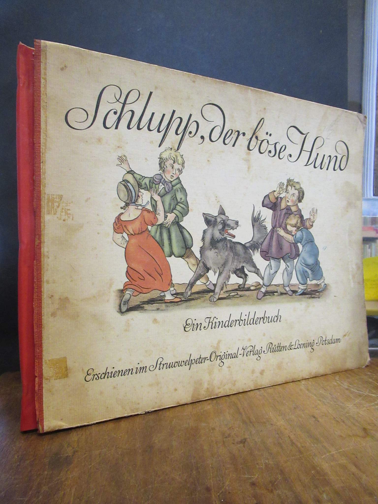Alverdes, Schlupp, der böse Hund – Ein Kinderbilderbuch, Alverdes, Schlupp, der böse Hund – Ein Kinderbilderbuch,