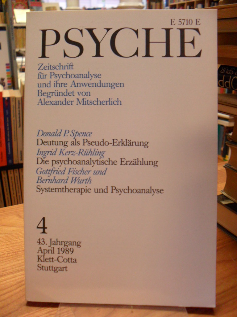 Mitscherlich-Nielsen, Psyche – Zeitschrift für Psychoanalyse und ihre Anwendunge